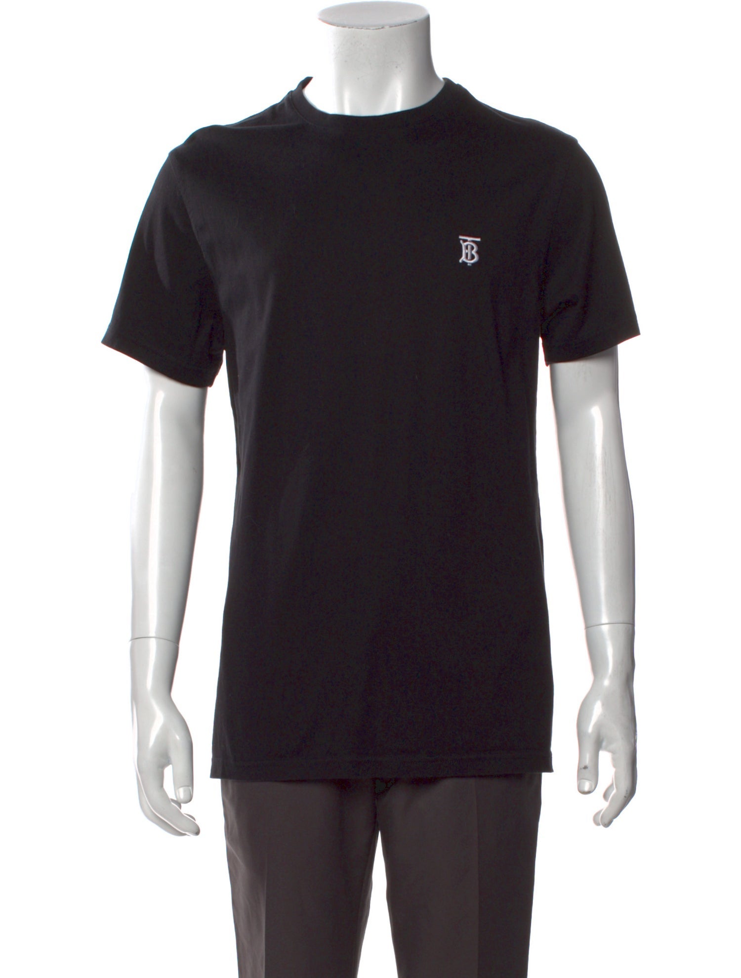 Burberry Nova Check Pattern Crew Neck T-Shirt